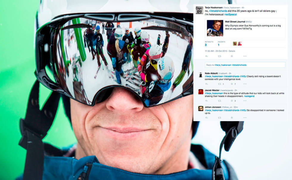 TWEET: Dette var Twitter-meldingen som satte sinnene i kok. Terje Håkonsen