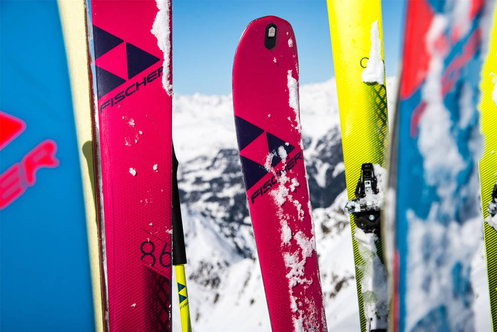 SKITEST: Fri Flyt har testet en rekke ski fra Fischer. Foto: Fischer Fischer toppturski