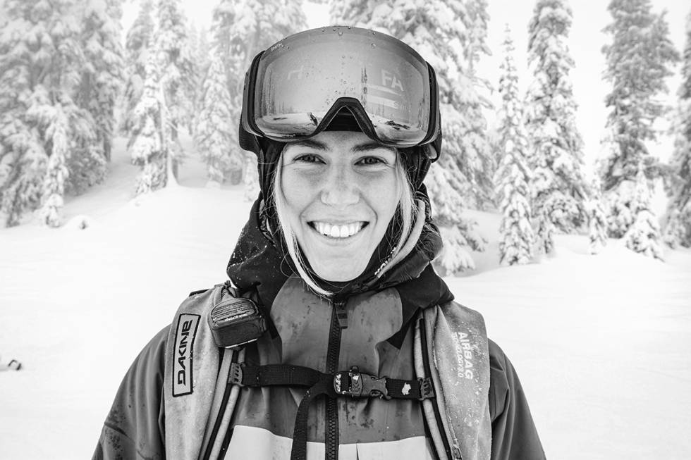 PÅ INNSPILLING: Tonje Kvivik er akkurat nå på innspilling i Whistler. Foto: Guillaume Tessier Tonje Kvivik
