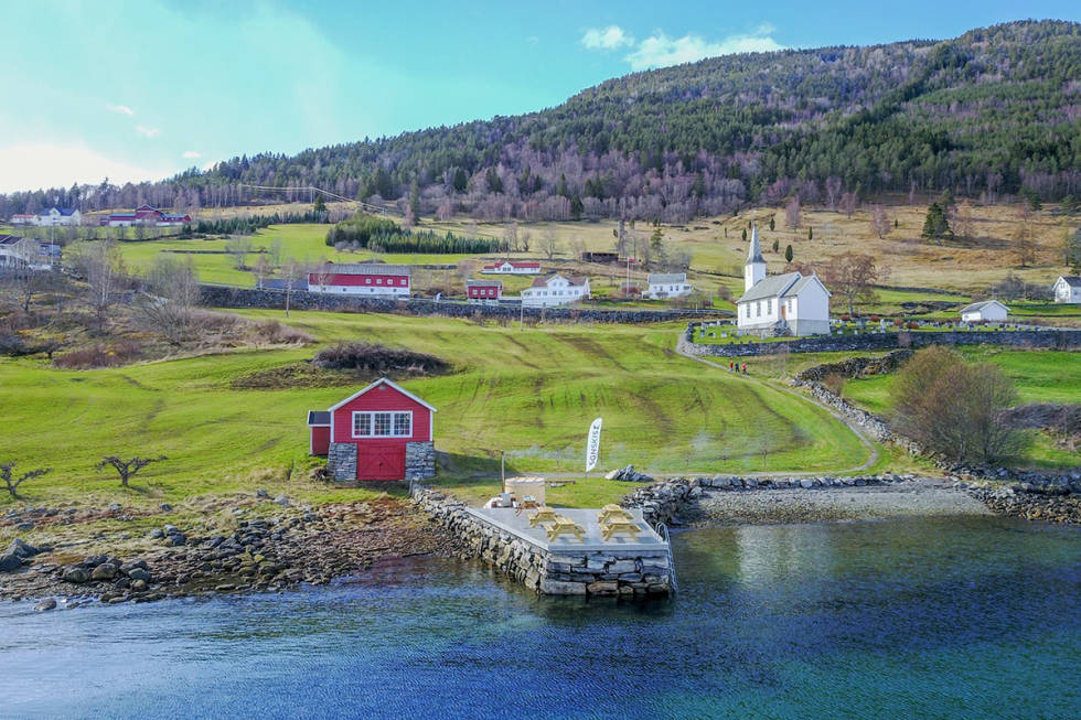 SOGNEFJORD: På Nes Gard kommer 28 deltakere denne helga. Foto: Anders Månum Nes Gard