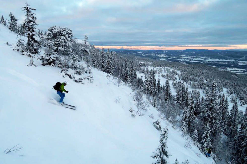 VASSFJELLET: Skianlegget i Trondheim har blitt svært populært de siste årene. Foto: Bård Smestad Vassfjellet