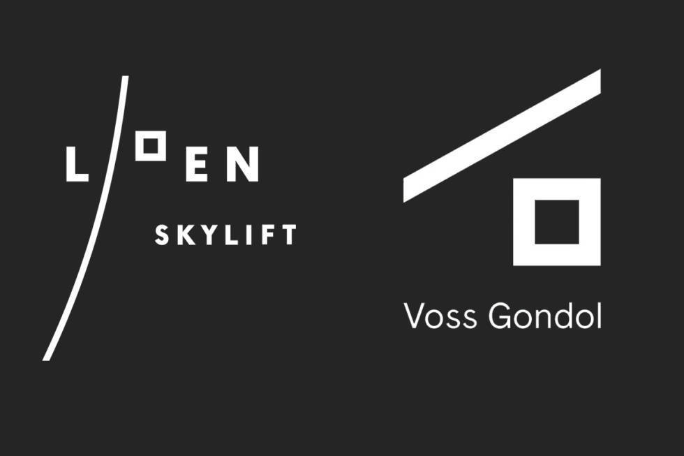 LOGOER: Her er de to logoene. Voss får nå altså ikke lov til å bruke sin. Voss gondol