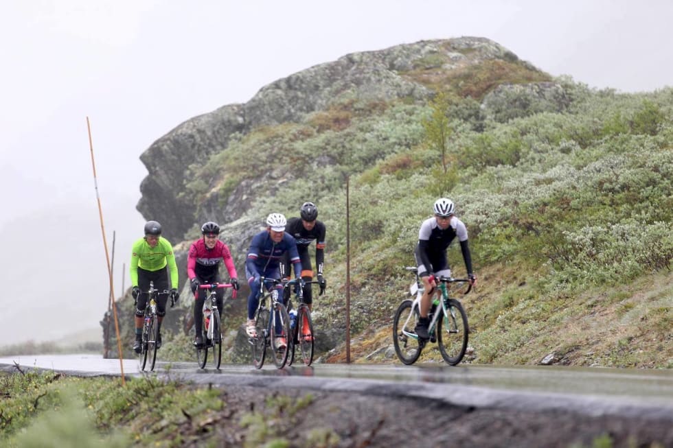 SPURTOPPGJØR: Disse knivet om seieren helt til streken i Sogndal (fra venstre) Jo Nordskar, Johan Noraker Nossen og Atle Thoresen, mens Jon Andreas Klokkehaug og Erno Kainulainen måtte slippe mot slutten. Foto: Ola Morken Jo Nordskar - Johan Noraker Nossen - Atle Thoresen - Jon Andreas Klokkehaug - Erno Kainulainen - JR 2017 - Ola Morken 1400x933