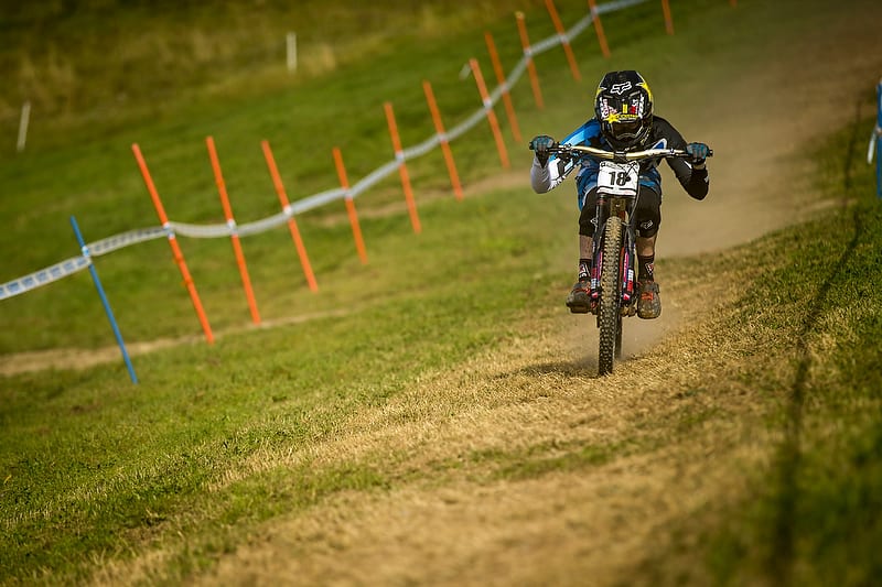 TUCKED IN: Danny Hart trives godt på Hafjell. Tar han sitt andre VM-gull? dannyhart
