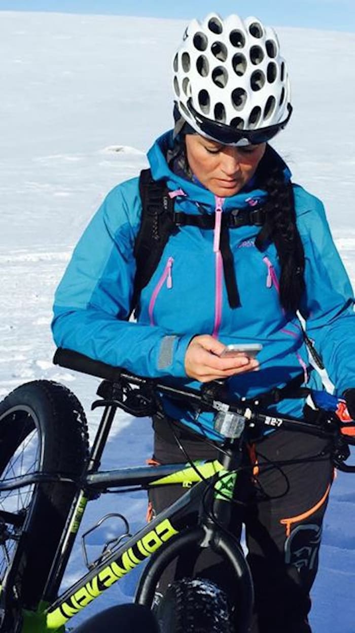 Linda Treseng på Finnmarksvidda Foto Privat Linda Treseng - Privat - 700x