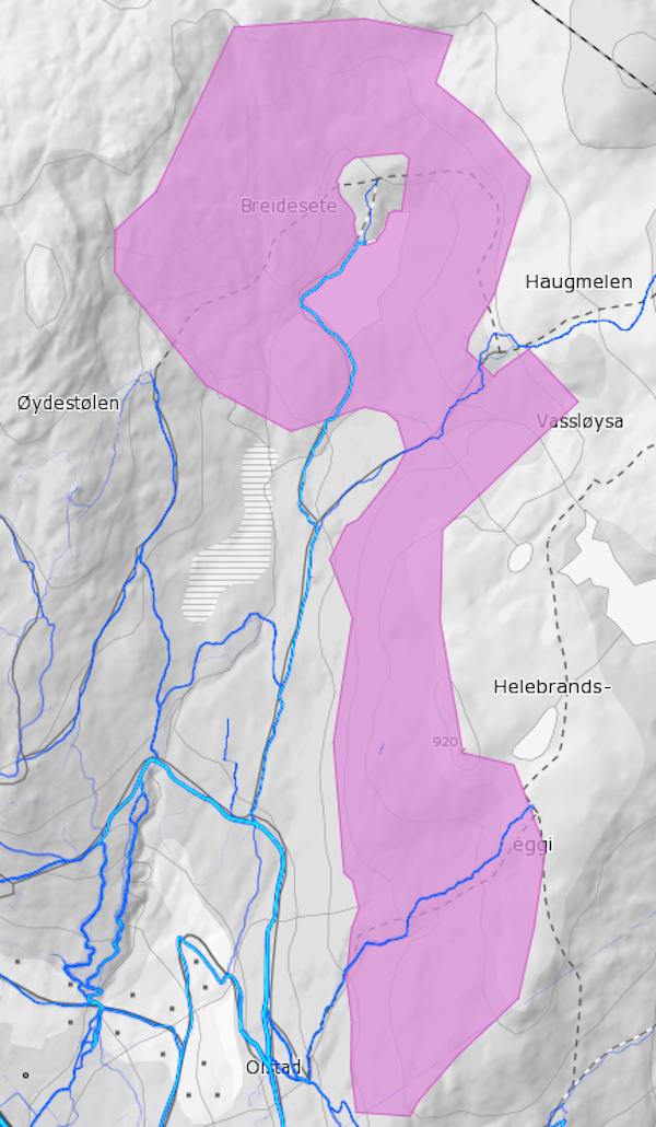 Foreslått verneområde i Bredesete Breidesete-Strava JPG 600x