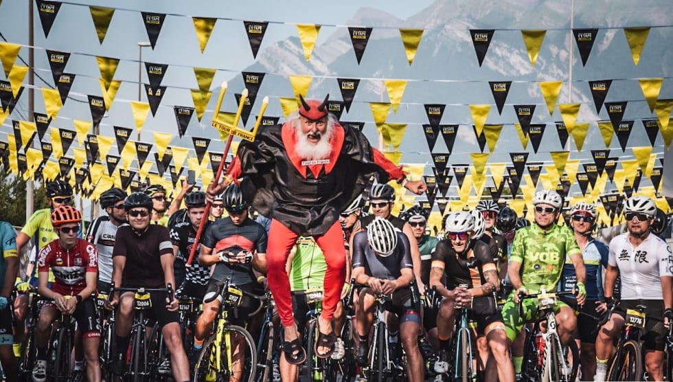 Når Didi "The Devil" viser seg før start vitnes det om en seig dag. Foto: Sportograf