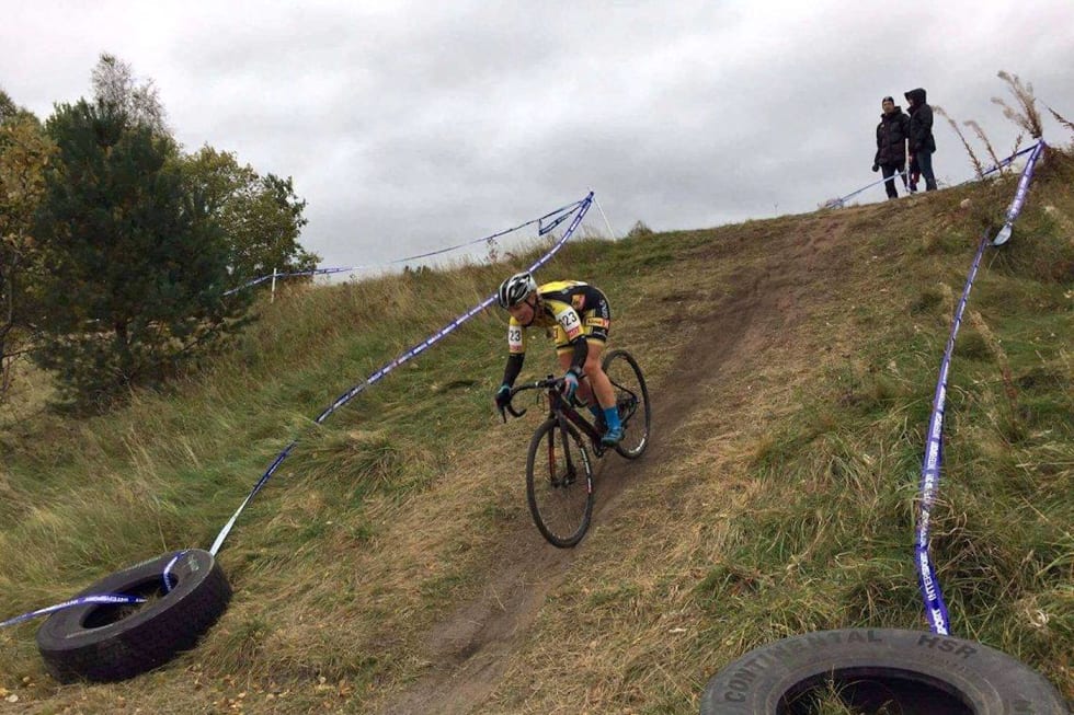 FAVORITT: Ann Iren Bjørnarå vant Hove-kross, som var fjerde ritt i Norgescupen 2016. Foto: Birgit Homme Ann Iren Bjørnarå - CX NC4 Hove - Foto Birgit Homme 1400x933