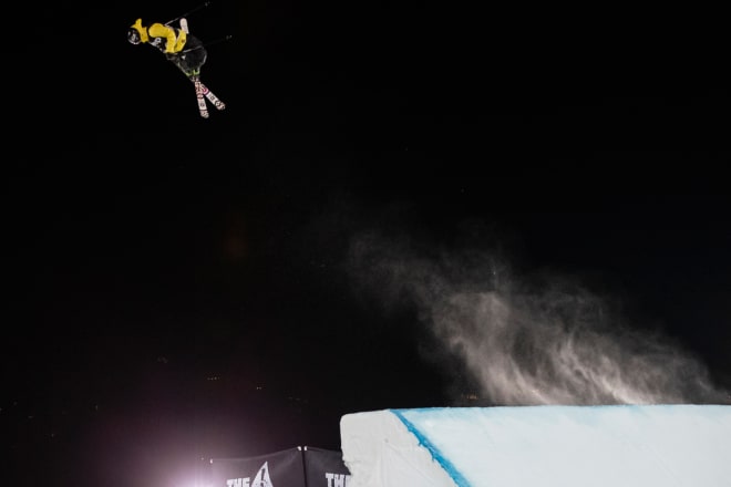 SEIER: Vanvittig kjøring fra Birk Ruud ga gull i X Games natt til søndag. Foto: Tomas Zuccareno