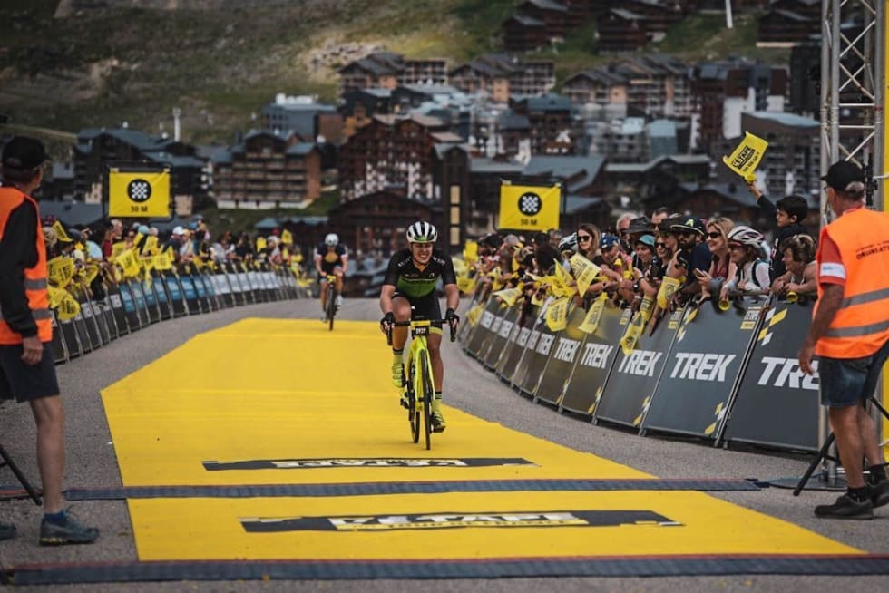 Endelig målgang Foto: Sportograf