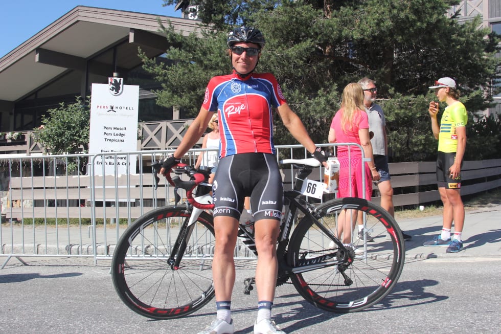 – JEG KUNNE VÆRT MORA DI: Evigunge Kristin Lucie Falck ble nummer ni sammenlagt og var stadig oppe og snuste på pallen i etappene. Foto: Ingeborg Scheve Kristin Falck - Tour de Hallingdal - Scheve 1400x933