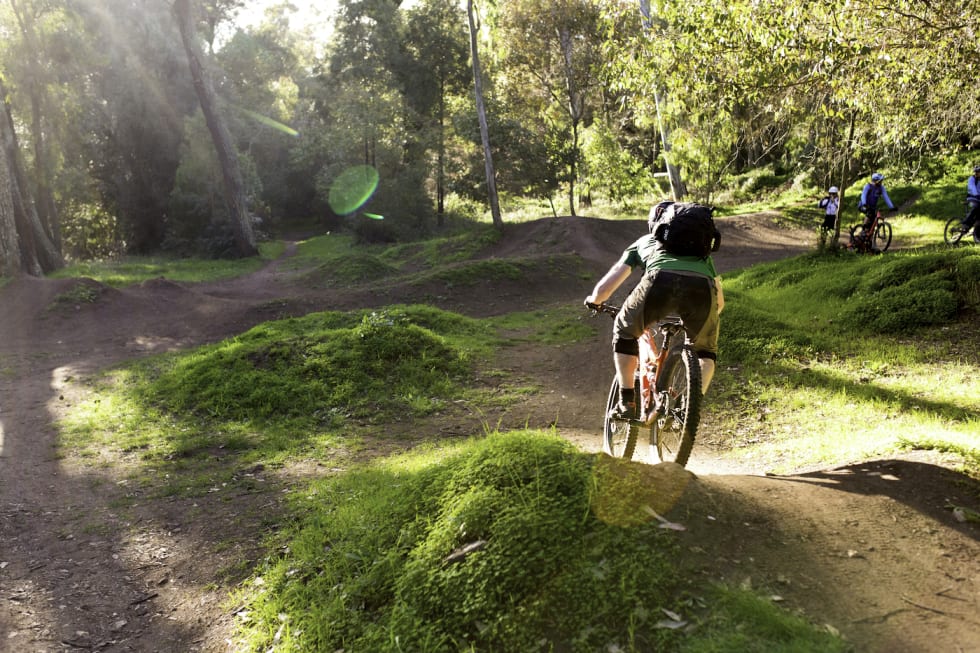Første dag brukte Thomas B. Svendsen på teknikktrening. Foto: Thomas B. Svendsen Trails 1 - Thomas B Svendsen 1400x933