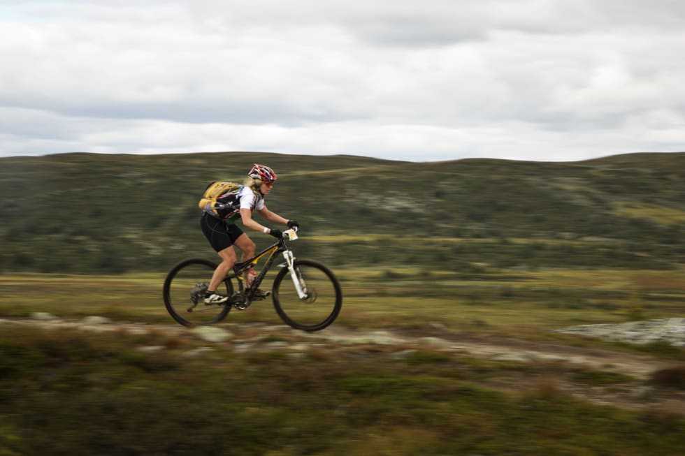 OGSÅ FOR DAMENE: Ekstra moro var det å se såppas mange damer sykle Ultrabirken. (foto: Kristoffer H. Kippernes) _IPP6511