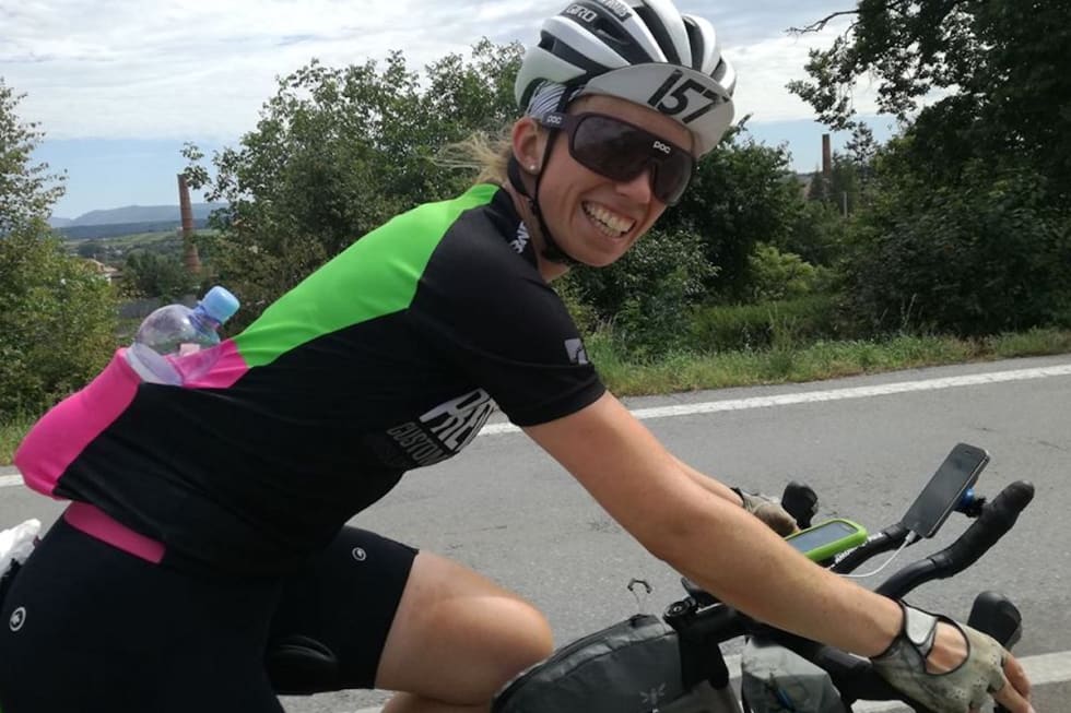 JEVNT: Ingeborg Dybdal Øie tok distansen kilometer for kilometer uten å tenke på plassering, men endte på andreplass i dameklassen. Foto: Ingeborg Dybdal Øie Ingeborg Dybdal Øie - Alberto Vaghi 1200x800