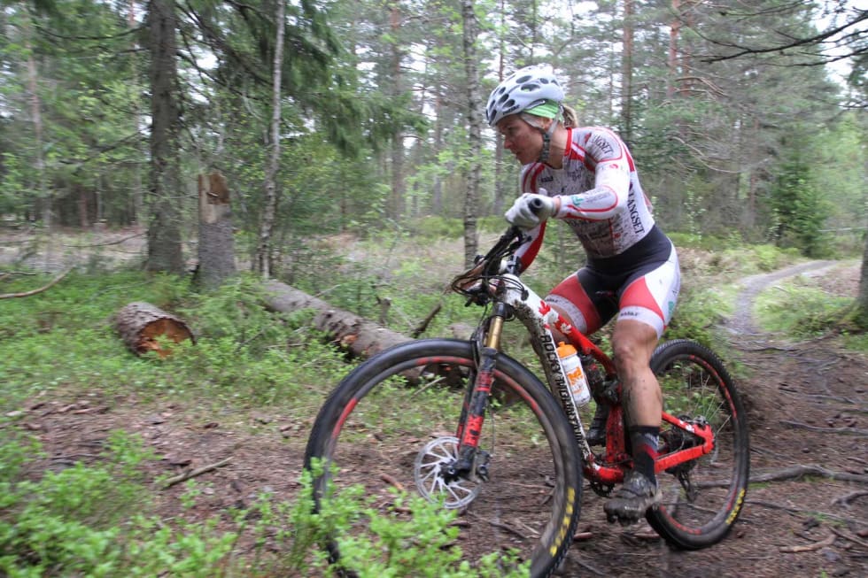 Hildegunn Gjertrud Hovdenak ble nummer to i Norgescupklassen for kvinner. Hildegunn Gjertrud Hovdenak Montebellorittet 2017 - Espen Olsen 1400x933
