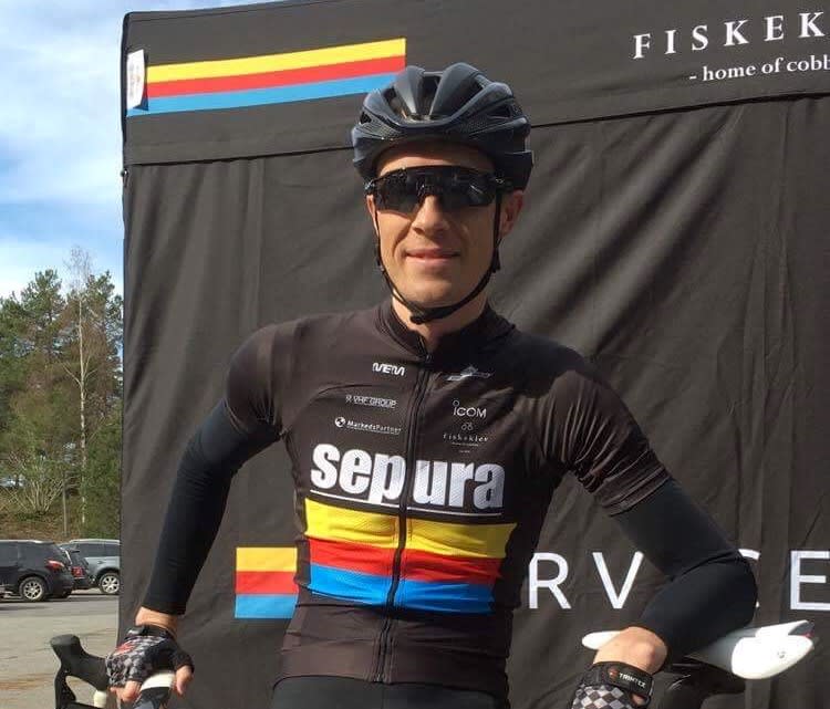 TILBAKE: Øystein Fundingsrud er med i klubbens mastersatsing, tidligere kontinentallagsrytter og kjent for å være sterk i motbakker. Foto: Fiskeklev Landeveisclub Øystein Fundingsrud - Foto Fiskeklev LC 750x