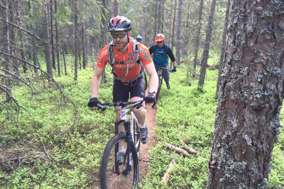Gjengrodde stier et steinkast fra de mest brukte og mest kjente. Foto: Asgeir Linberg Trail - Asgeir Linberg