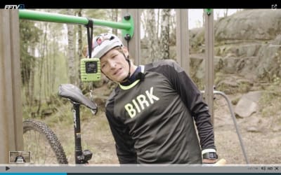INNVEING: Birk Attack-sykkelen i filmen veide 11,5 kilo uten vekter og 14,5 kilo med bly på.