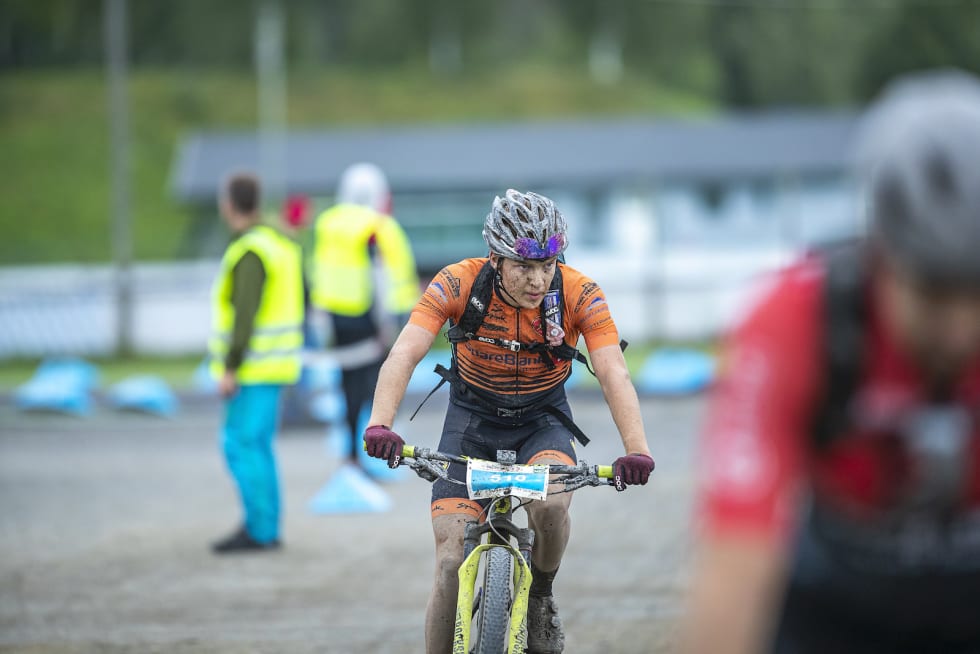 Ola Helleberg sikret seg den siste pallplassen i menn junior. Foto: Pål Westgaard