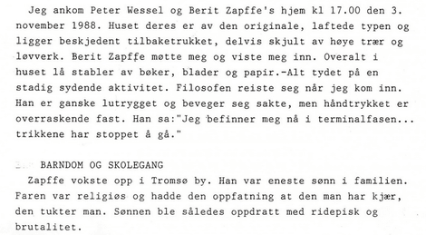 særoppgave zafffe
