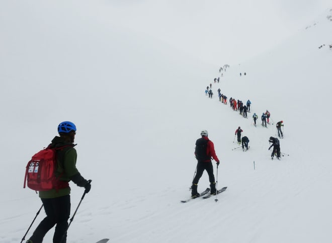 MYE FORSKJELLIG: Pierra Creta er i aller høyeste grad en grasrot-randokonkurranse, hvor flatt lys og tåke ikke ødelegger stemninga. Foto: Tore Meirik