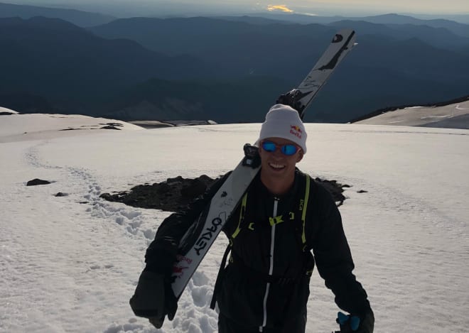 TRIMTUR: Fra sommerparken på Mt. Hood i USA.