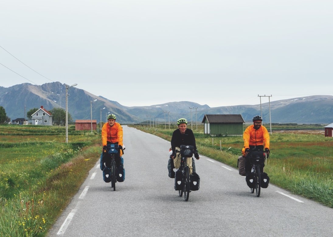 UNDERVEIS: Andøya sitt storslåtte landskap, deilige vindretning og hyggelige folk gjorde denne dagen til en av de mest minneverdige på turen.