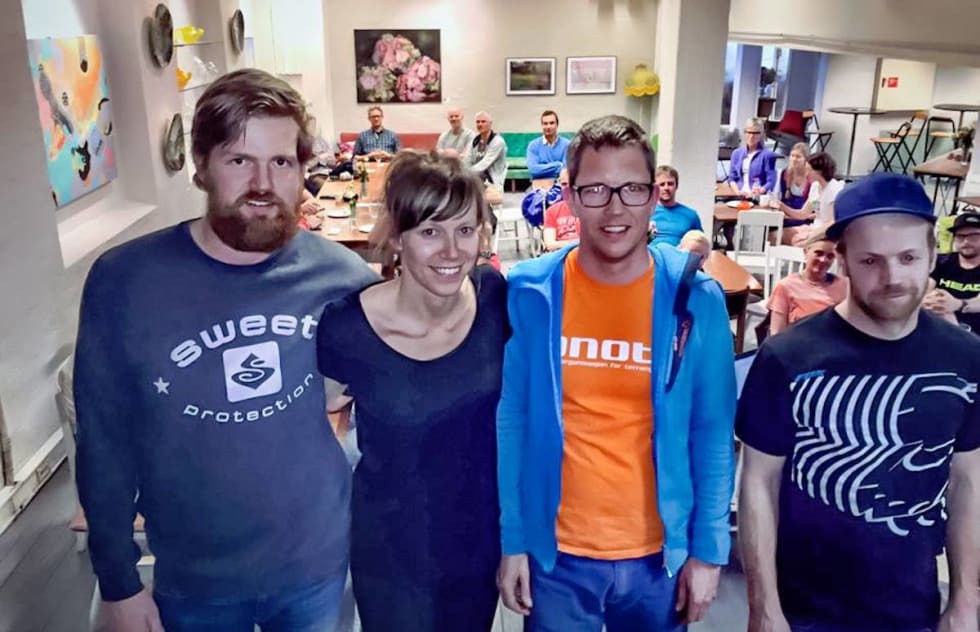 NOTS Lillehammer og Omegn ble formelt stiftet på mandag med styre som følger: Leder Ingrid Hokstad, nestleder/sekretær Espen Gudevang, og styremedlemmer Ole Henrik Solgaard og Knut Erik Løkås. Foto: Privat NOTS Lillehammer og Omegn Ingrid Hokstad Knut Løkås Ole Henrik Solgaard 1200x800