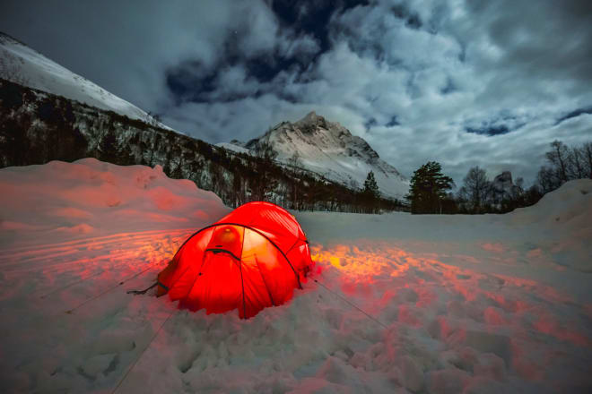 FINT NABOLAG: Nydelige omgivelser ved campen i Vengedalen. Foto: Sindre Kolbjørnsgard