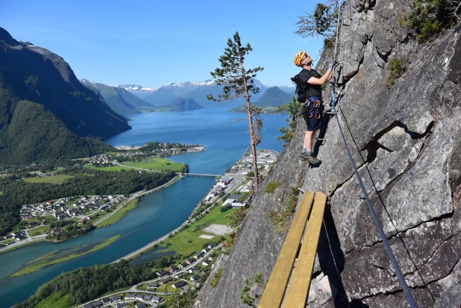 via ferrata romsdal