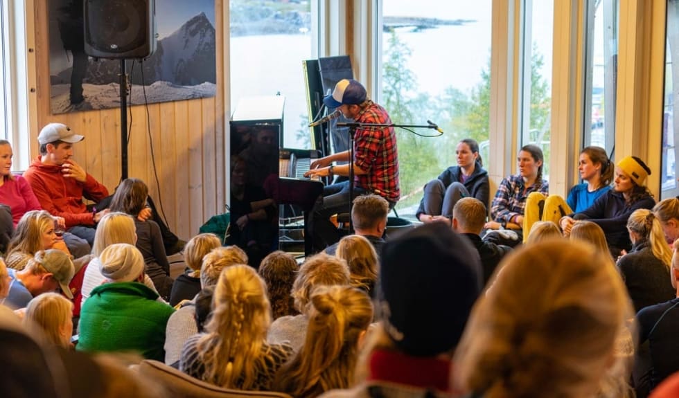 Intimkonsert på Fjellfilm. Foto Per Sandnes