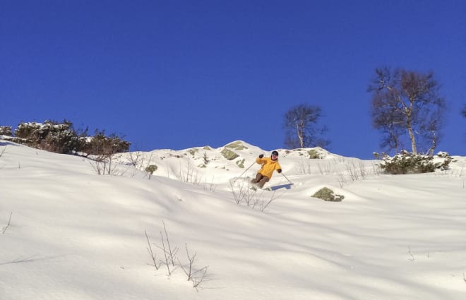 Med sålen som innsats på Haukelifjell med Hilde Strædet_ EspenKarlsen