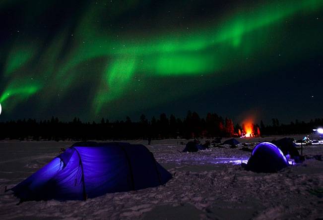 Vintervakkert i nord. Foto: Fjällräven