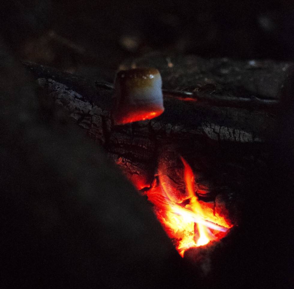 MARSHMALLOWS PÅ BÅL: Fordi det er høstferie bare en gang i året. Foto: Gunhild Aaslie Soldal