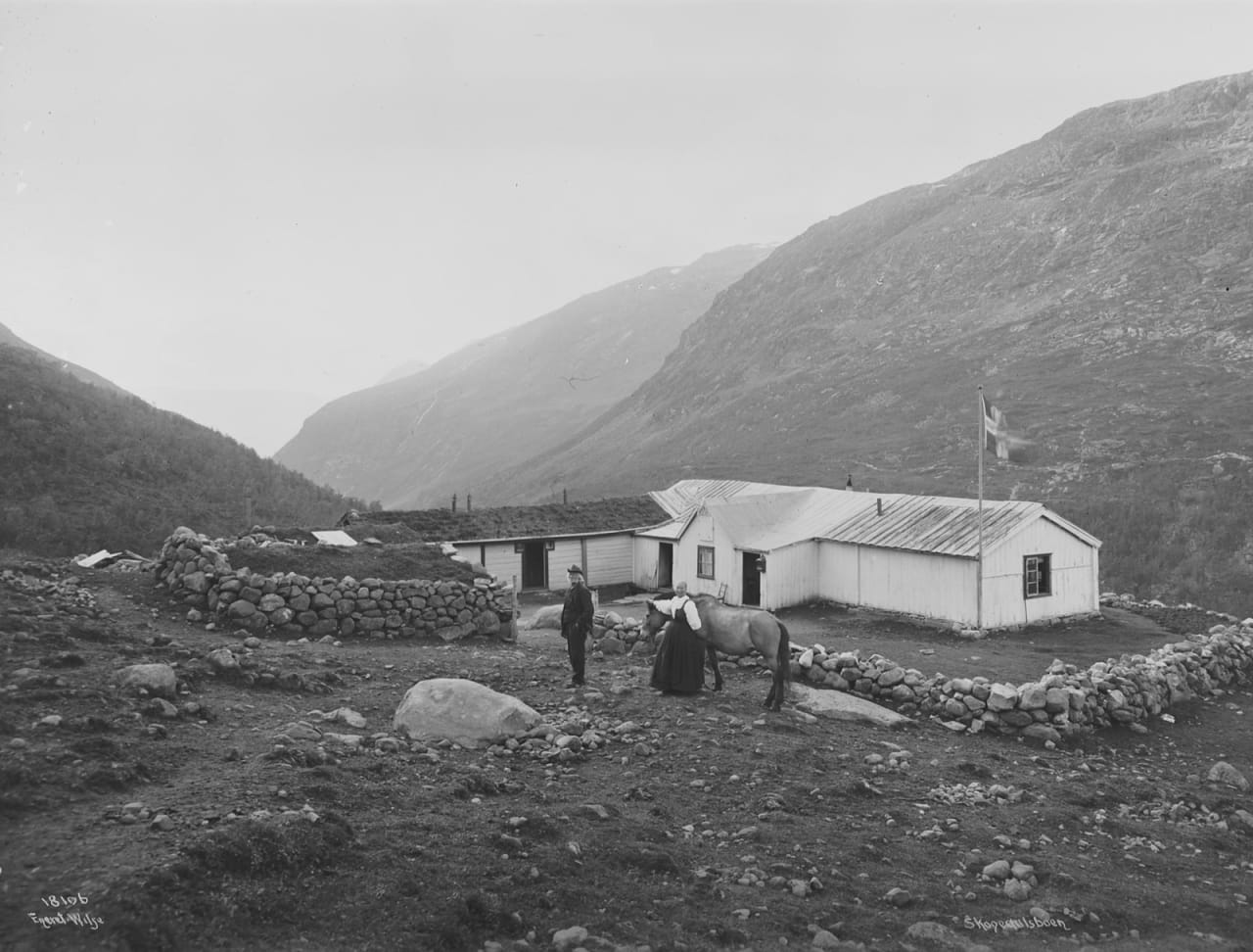 Skogadalsbøen 1916. AB Wilse therese berthau