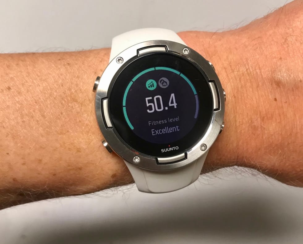 kONDISBEREGNING: Nytt på Suunto 5 er en kondisberegning sammenlignbar med Vo2-tall.