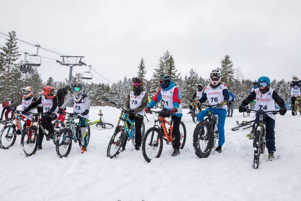 Klare til start. Foto: Lars Rønaas