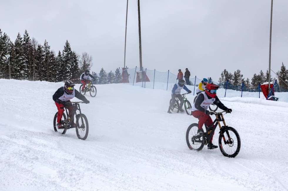 Det manglet ikke på iver og innsats. Foto: Lars Rønaas