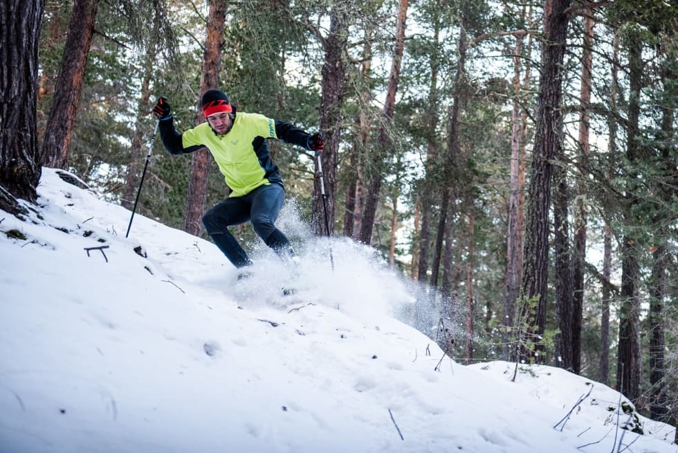 EKSPERTEN: Eirik Finseth har store forventninger om at i år skal den sitte: den perfekte svingen. Bilde: Martin I. Dalen