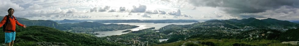 Utsikt fra Storesåta.