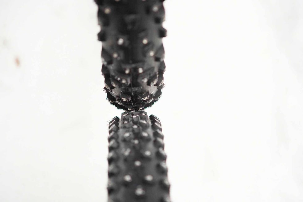 FORSKJELL: Wrathchild 3,0", øverst er 5-6 mm større enn Ice Spike Pro, 2,6".