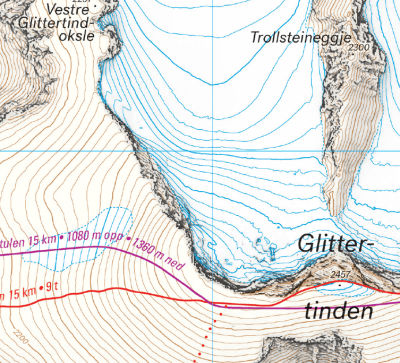 glitteksempel