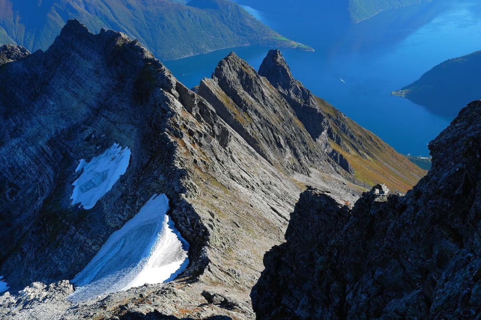ANNEN FAVORITT: Turentusiastene og forfatterne Otto Teksum Lund og Inger Lise innerdal snakker varmt om Dalegubben på Sunnmøre. FOTO: Otto Teksum Lund