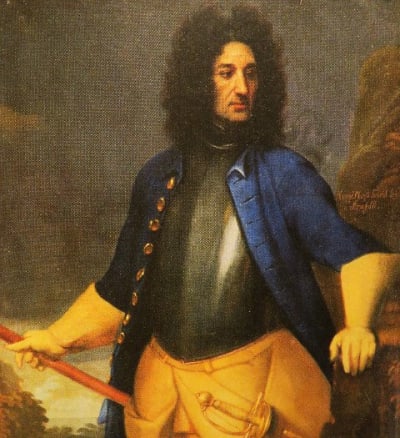 MINDRE HELDIG: Dette er Carl Gustav Armfeldt, som fikk en langt dårligere tur i Sylan enn undertegnede og Robert Aaring, selv om vi hadde guide med samme navn.