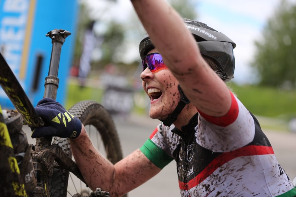 Sylvi Sommer mistet setet på andre runden av rittet. Foto: Marius Bache Wold