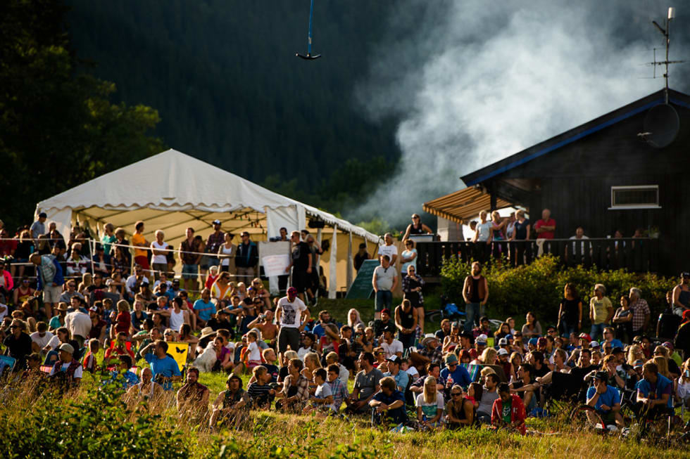 Sosialt: Hillbilly Huckfest er mer enn sykling. Konserter og sosialt står også på programmet. Foto: Martin I. Dalen hillbilly Huckfest 2014 - foto Martin I Dalen 1400x933