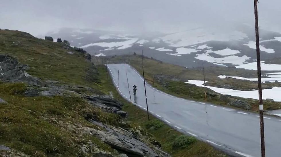 VÅTT på vei gjennom Jotunheimen for Jon Andreas Klokkehaug. Foto: Privat Jon A Klokkehaug - JR 2016 - privat 1200x