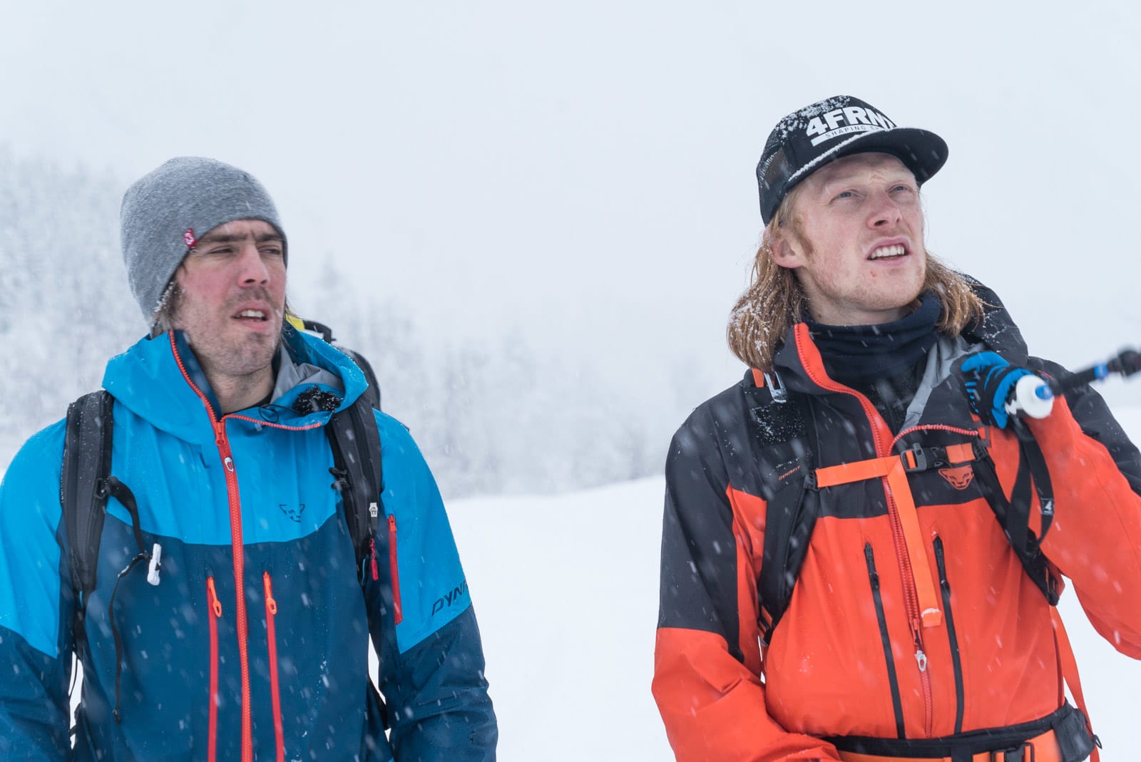 OPPDAL VS SOGNDAL: Eirik Finseth var innstilt på å ta frikjøringsprofilen Trygg Lindkjølen i lære på Sogndals-besøket, men alt gikk ikke helt etter planen. Bilde Christian Nerdrum