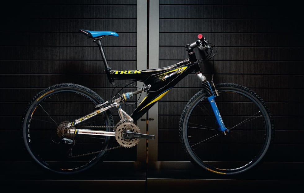 FULLDEMPEREN: Trek var tidlig ute med fulldempede sykler, her representert med modellen "Y". Foto: Kristoffer H. Kippernes