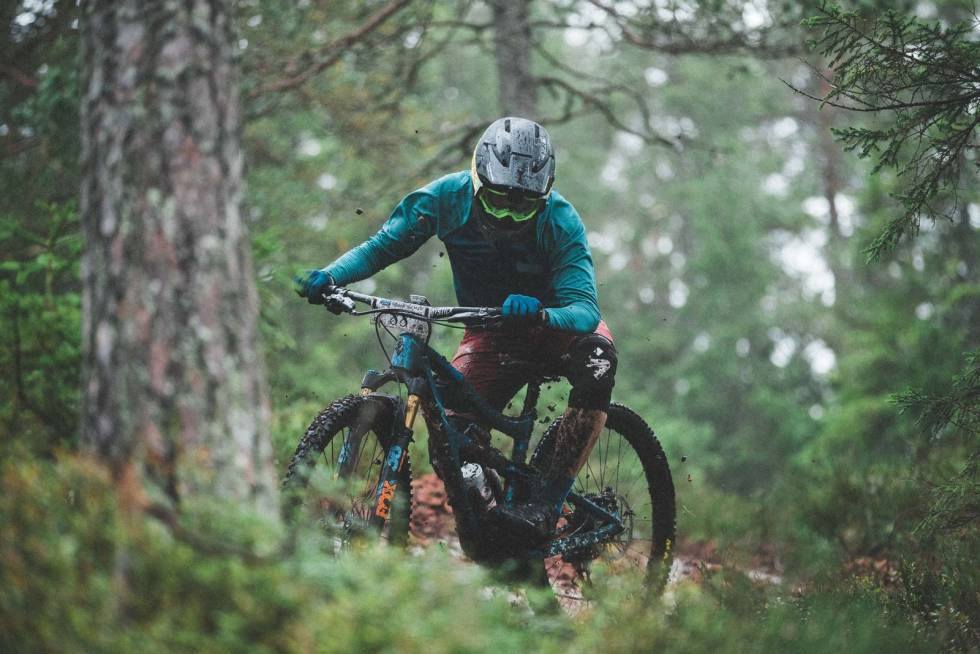 SEIER: Ola J. Landmark tok seieren i Hakadal Enduro etter Terrengsykkel var med han på gjennomkjøring dagen før rittet.